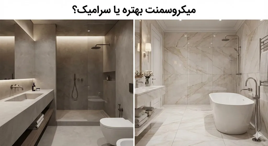 میکروسمنت بهتره یا سرامیک