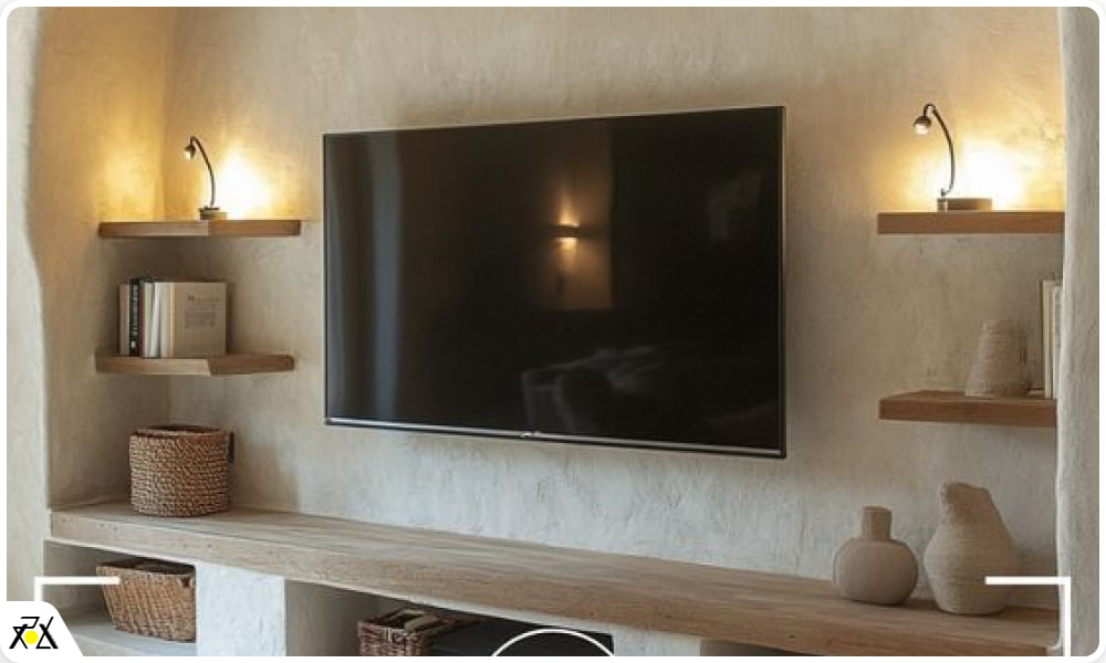 میکروسمنت تی وی وال