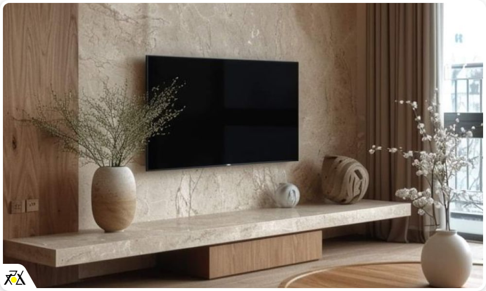 میکروسمنت تی وی وال